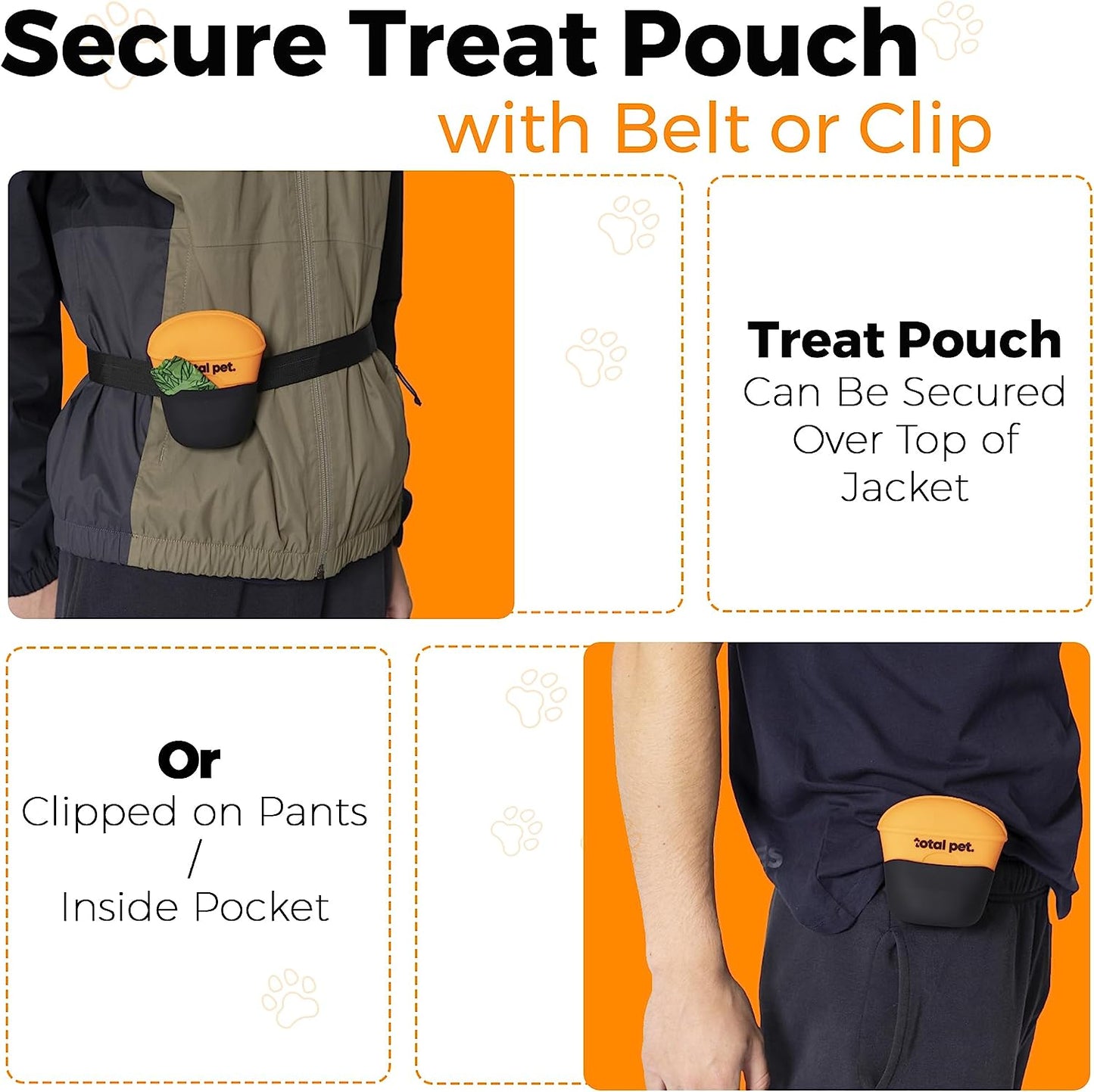 Silicone Dog Treat Pouch - Image 1