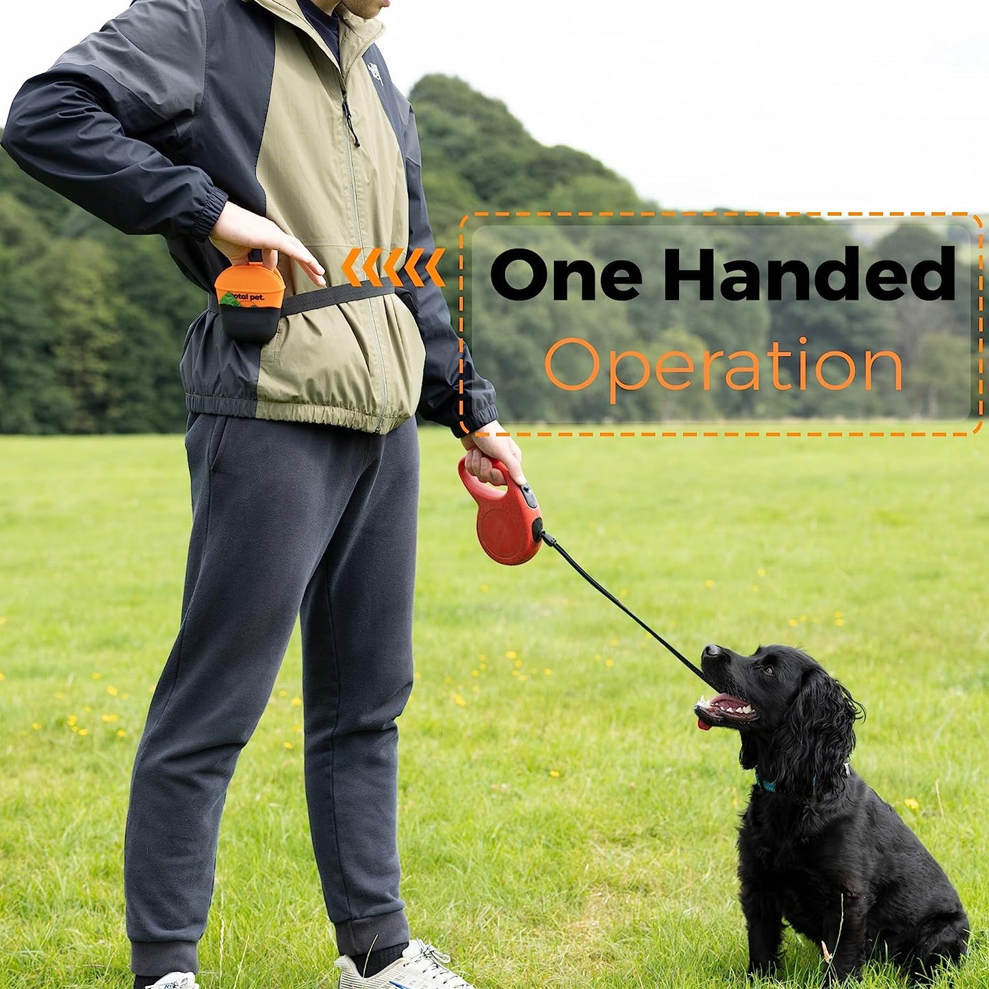 Silicone Dog Treat Pouch - Lifestyle 1