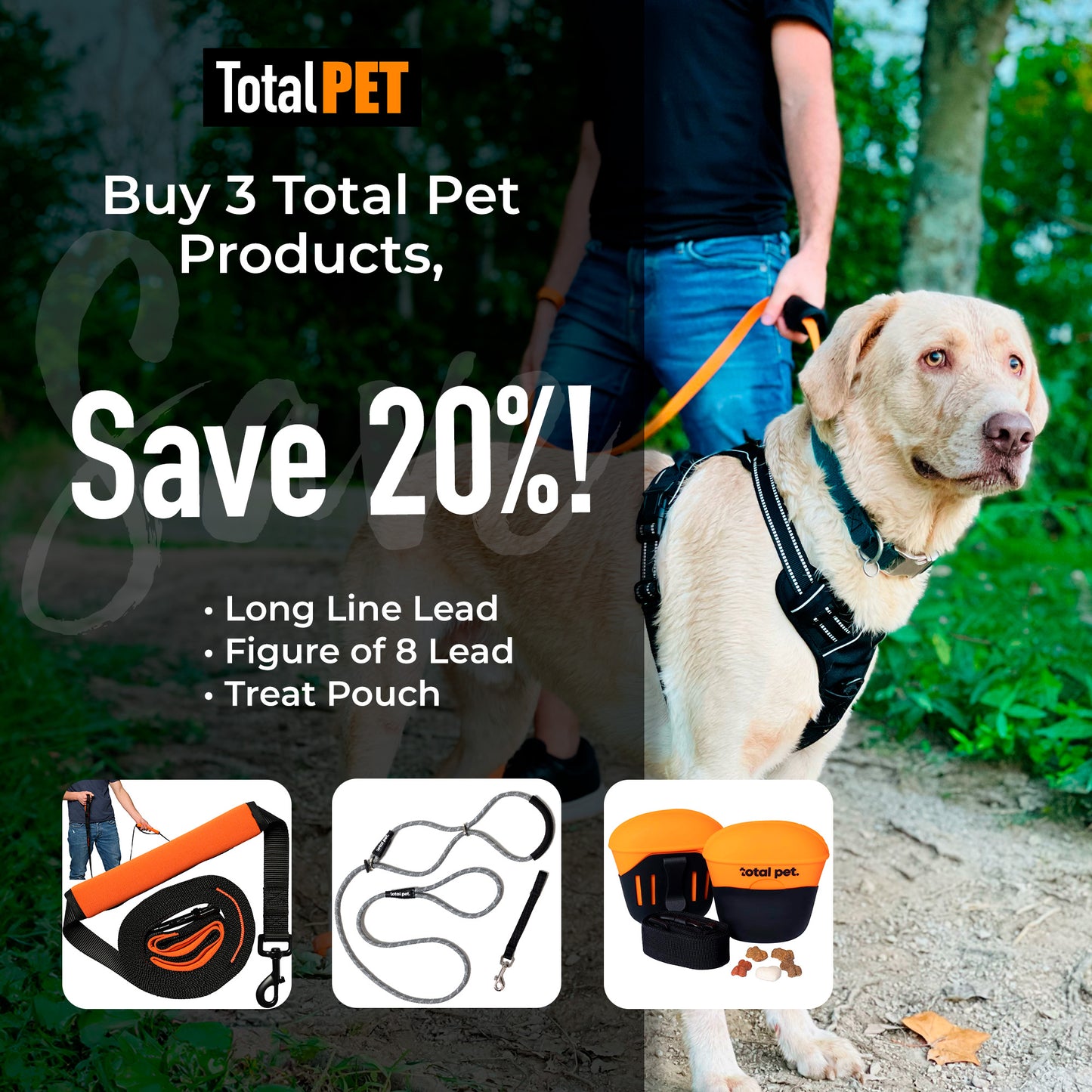 Waterproof Long Line Training Lead - (Image 6)