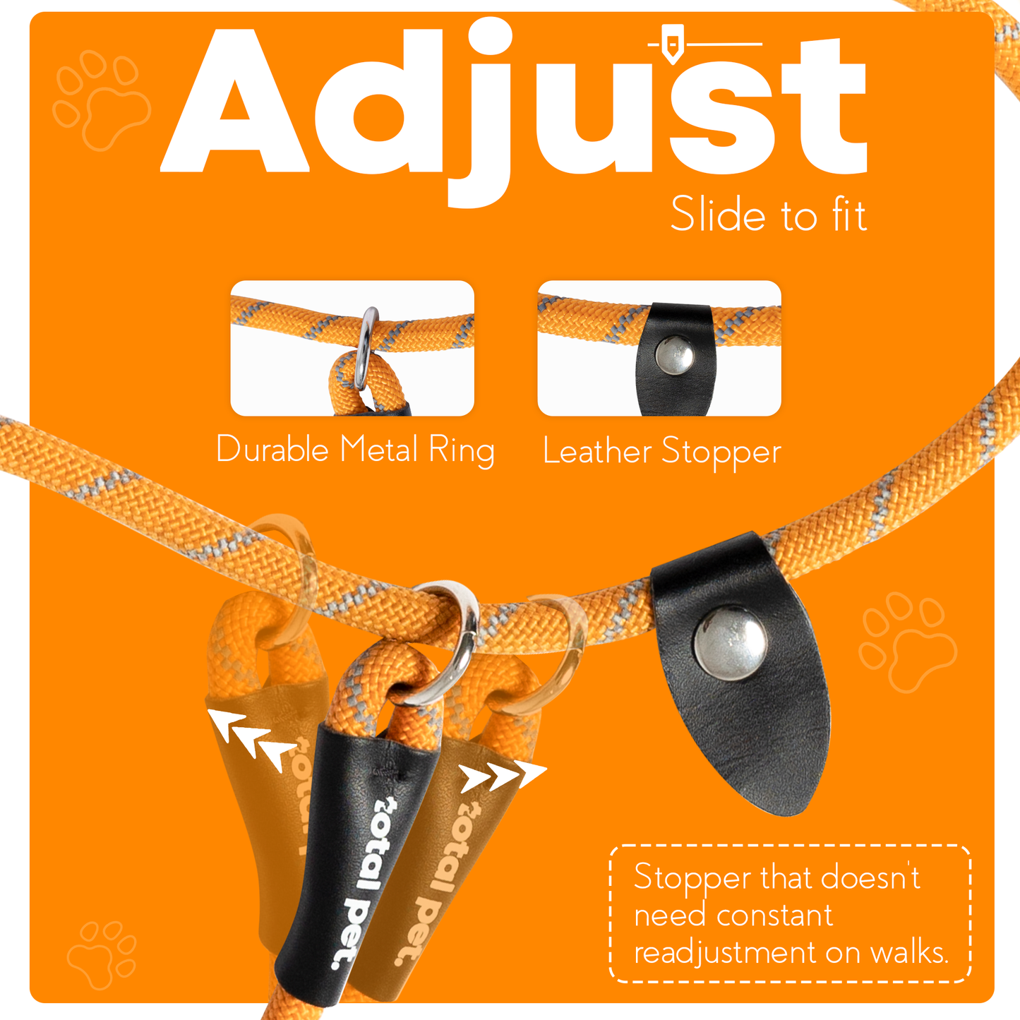Rope Slip Lead for Dogs & Puppy Training - Image 3
