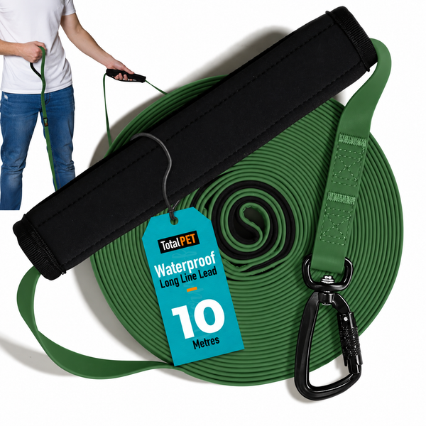 5/10/15/20/30m Waterproof Long Line Dog Lead for Obedience and Recall Training – Total Pet