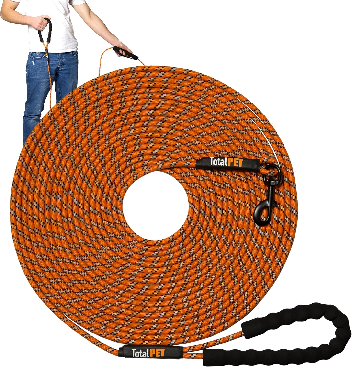 15m Rope Long Line Training Lead for Controlled Freedom & Distance Commands - Main Image