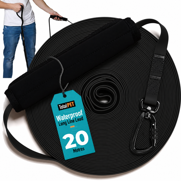 5/10/15/20/30m Waterproof Long Line Dog Lead for Obedience and Recall Training – Total Pet