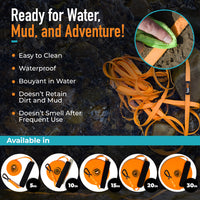5/10/15/20/30m - 3rd image - Carabiner Waterproof Long Line Dog Lead - Total Pet 