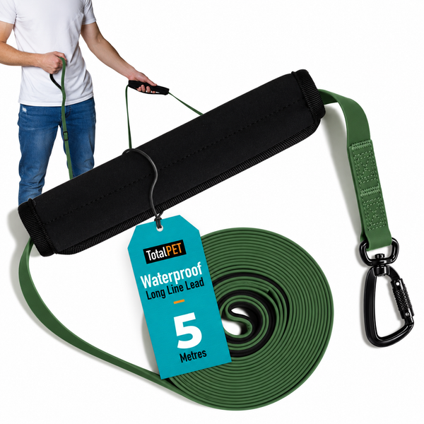 5/10/15/20/30m Waterproof Long Line Dog Lead for Obedience and Recall Training – Total Pet