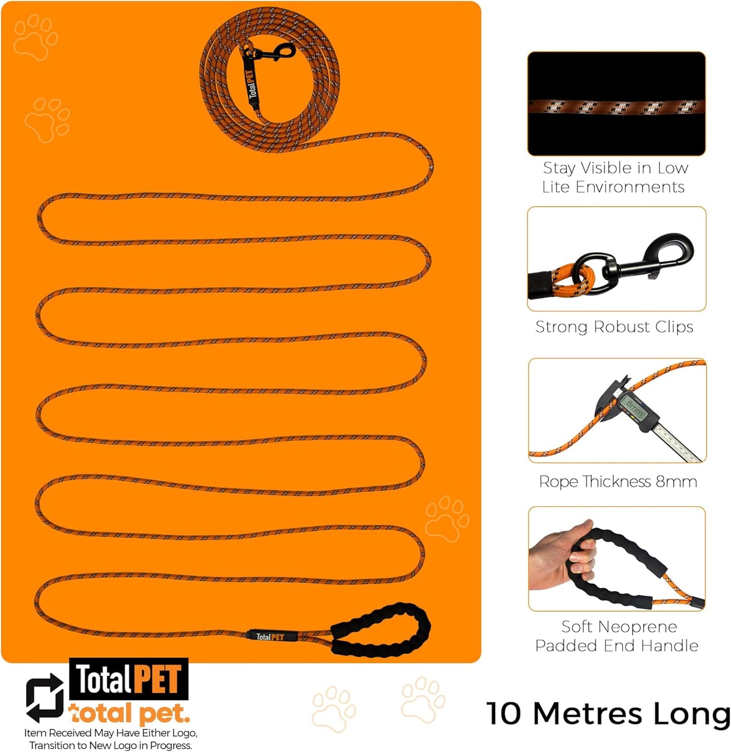 Rope Long Line Training Lead for Controlled Freedom & Distance Commands - 4th Image