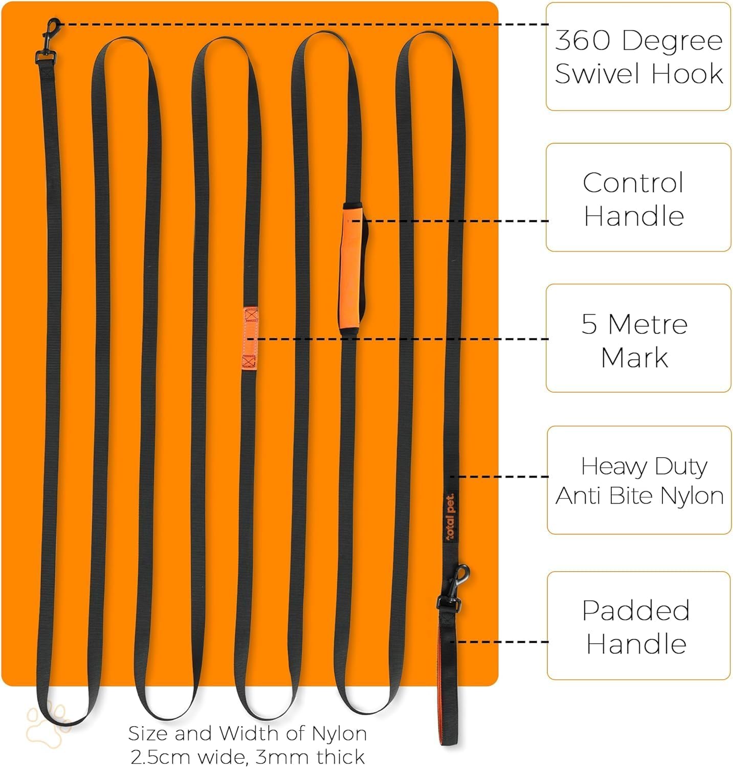 Nylon Long Line Training Lead - 5th Image