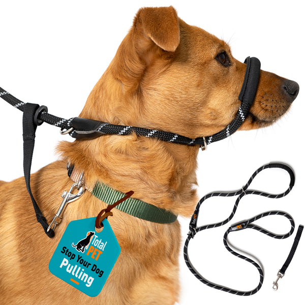 Rope Figure of 8 Dog Lead with Padding – Stop Your Dog Pulling - Total Pet