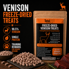 Total Pet Freeze-Dried Venison Dog Treats – Training Rewards – 90/180/400g
