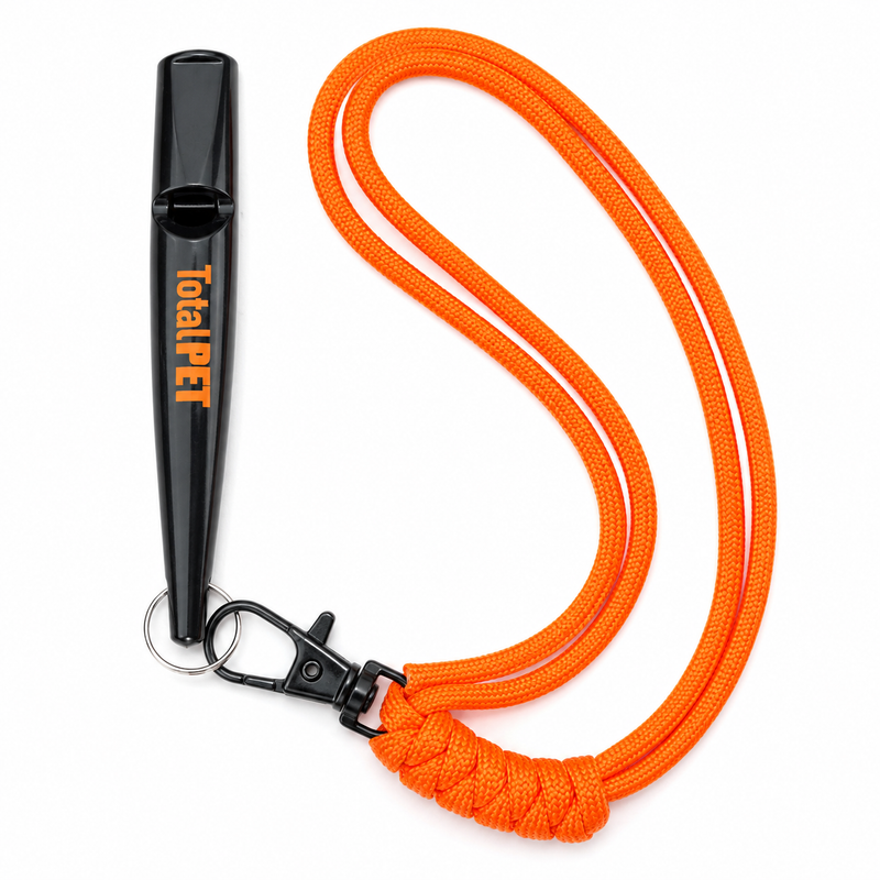 Total Pet Precision Training Whistle – Clear, Consistent Recall & Distance Control